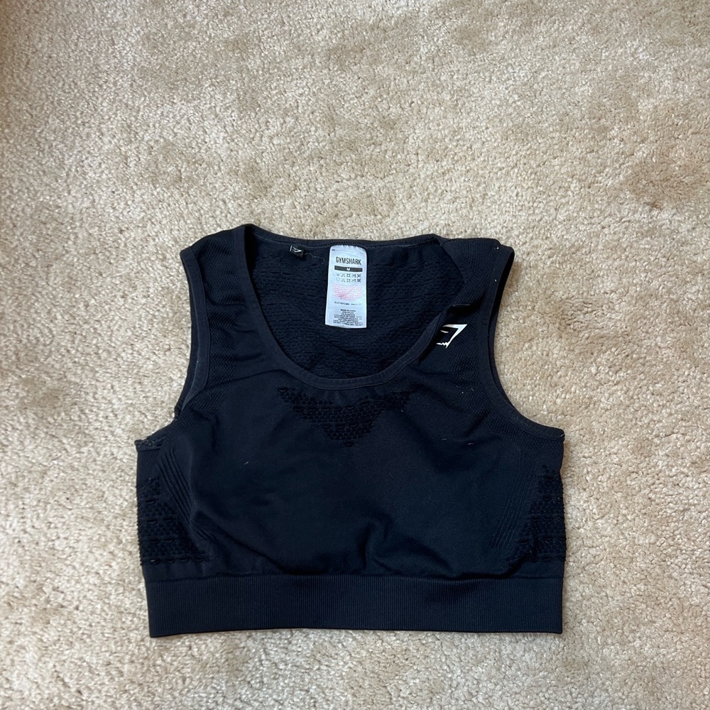 •GYMSHARK• seamless crop top